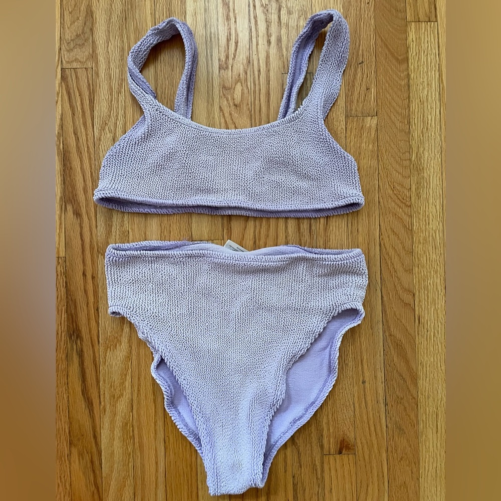 Eva youswim bikini, highwaisted in aster